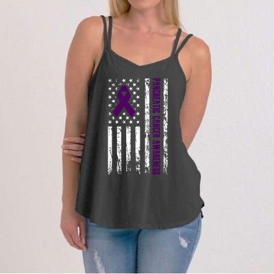 Pancreatic Cancer Awareness Women's Strappy Tank