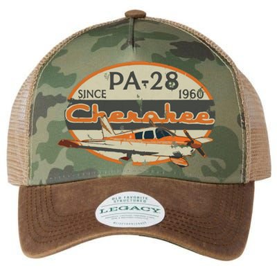 PA28 Cherokee Airplane Since 1960 Retro Vintage Pilot Tee Legacy Tie Dye Trucker Hat