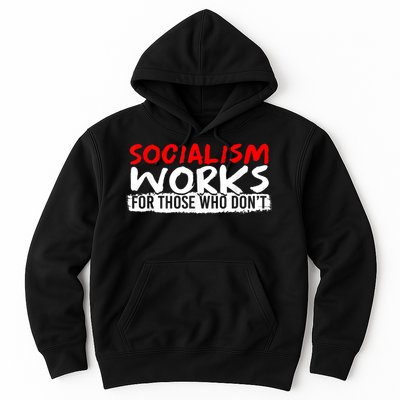 Pro Capitalism Anti Communist Funny Anti Socialism Hoodie