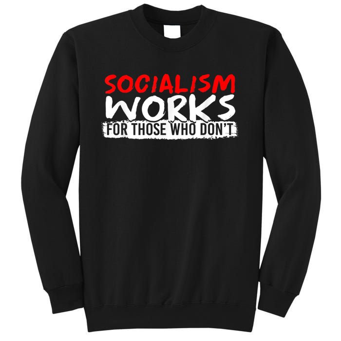 Pro Capitalism Anti Communist Funny Anti Socialism Sweatshirt