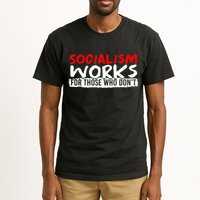 Pro Capitalism Anti Communist Funny Anti Socialism Tall T-Shirt