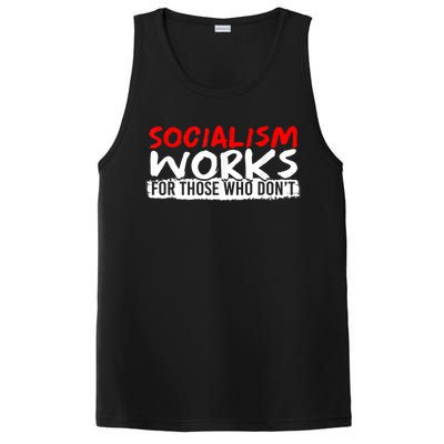 Pro Capitalism Anti Communist Funny Anti Socialism PosiCharge Competitor Tank