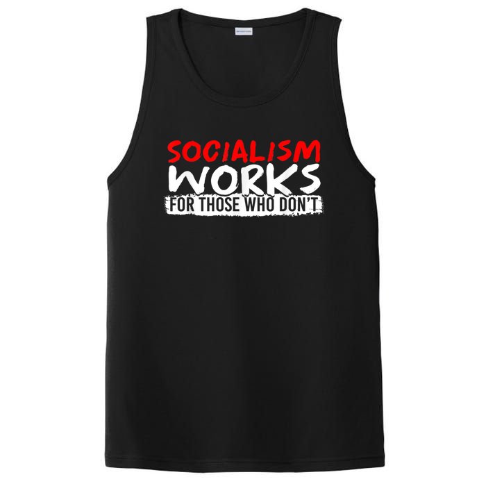 Pro Capitalism Anti Communist Funny Anti Socialism PosiCharge Competitor Tank