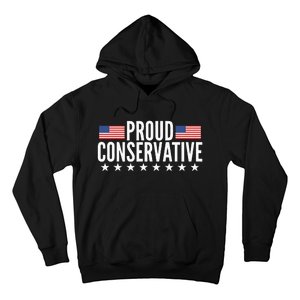 Proud Conservative American USA Flag Hoodie