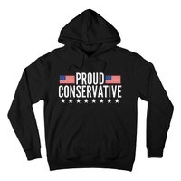 Proud Conservative American USA Flag Hoodie