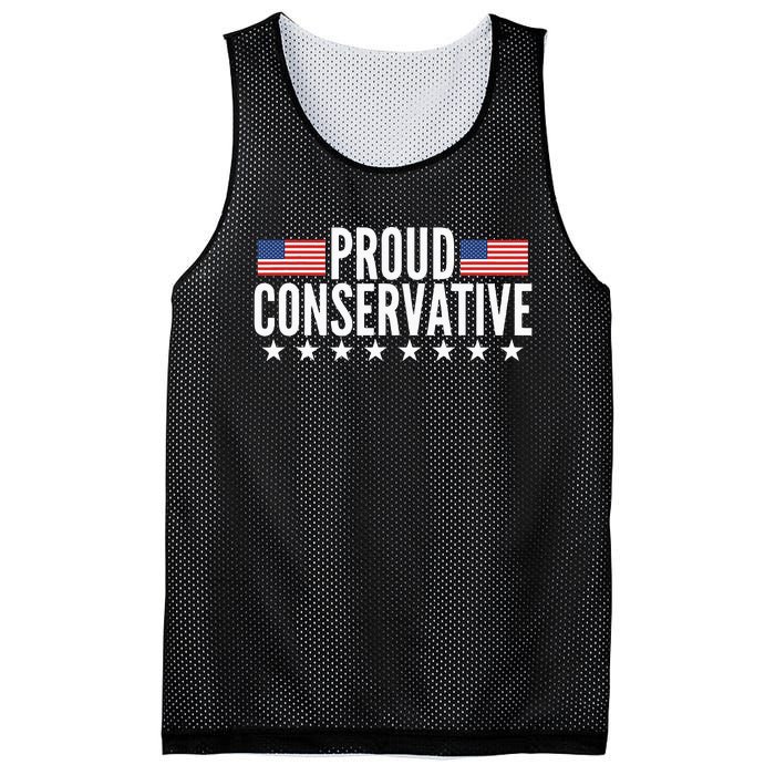 Proud Conservative American USA Flag Mesh Reversible Basketball Jersey Tank