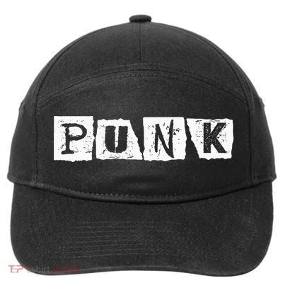 Punk Clothes Alternative Punk Music Punk Rock 7-Panel Snapback Hat