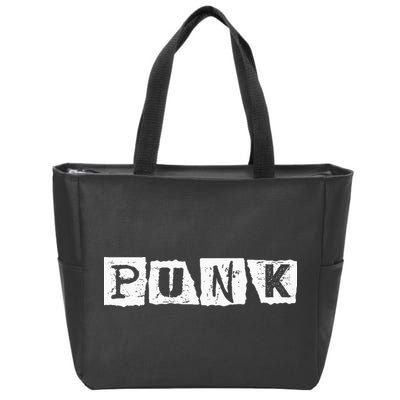 Punk Clothes Alternative Punk Music Punk Rock Zip Tote Bag