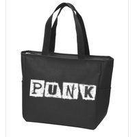 Punk Clothes Alternative Punk Music Punk Rock Zip Tote Bag