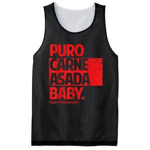 Puro Carne Asada #Gorditoyguapo Mesh Reversible Basketball Jersey Tank