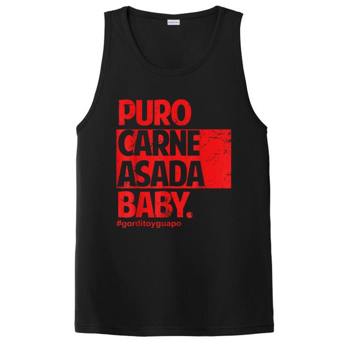 Puro Carne Asada #Gorditoyguapo PosiCharge Competitor Tank