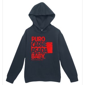 Puro Carne Asada #Gorditoyguapo Urban Pullover Hoodie