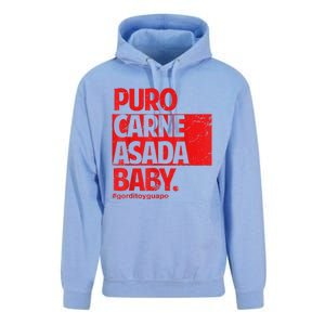 Puro Carne Asada #Gorditoyguapo Unisex Surf Hoodie