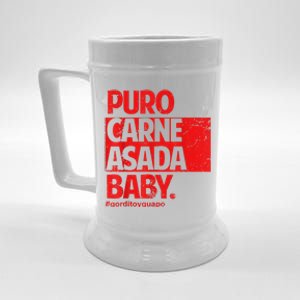 Puro Carne Asada #Gorditoyguapo Beer Stein