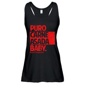 Puro Carne Asada #Gorditoyguapo Ladies Essential Flowy Tank