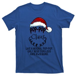 Poppop Claus Awesome Happy New Santa Claus Christmas Gift T-Shirt