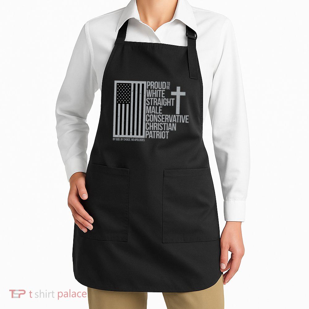 Proud Christian American Man Apron