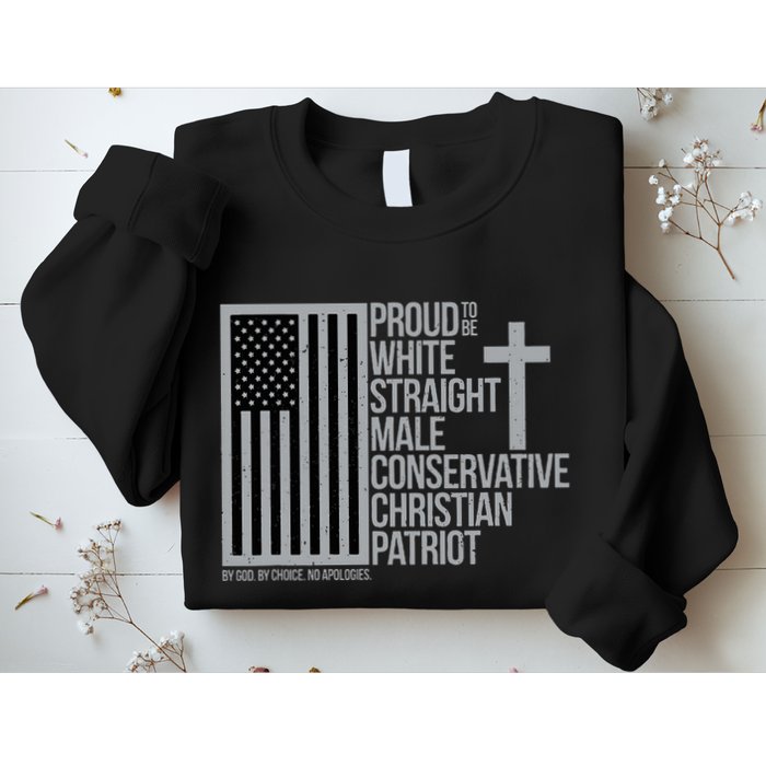 Proud Christian American Man Sweatshirt