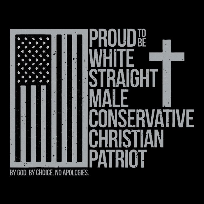 Proud Christian American Man Youth Performance Sprint T-Shirt