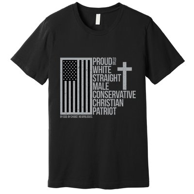 Proud Christian American Man Premium T-Shirt