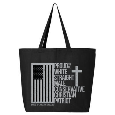 Proud Christian American Man 25L Jumbo Tote