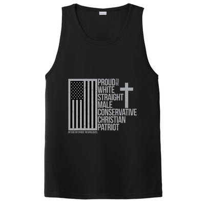 Proud Christian American Man PosiCharge Competitor Tank
