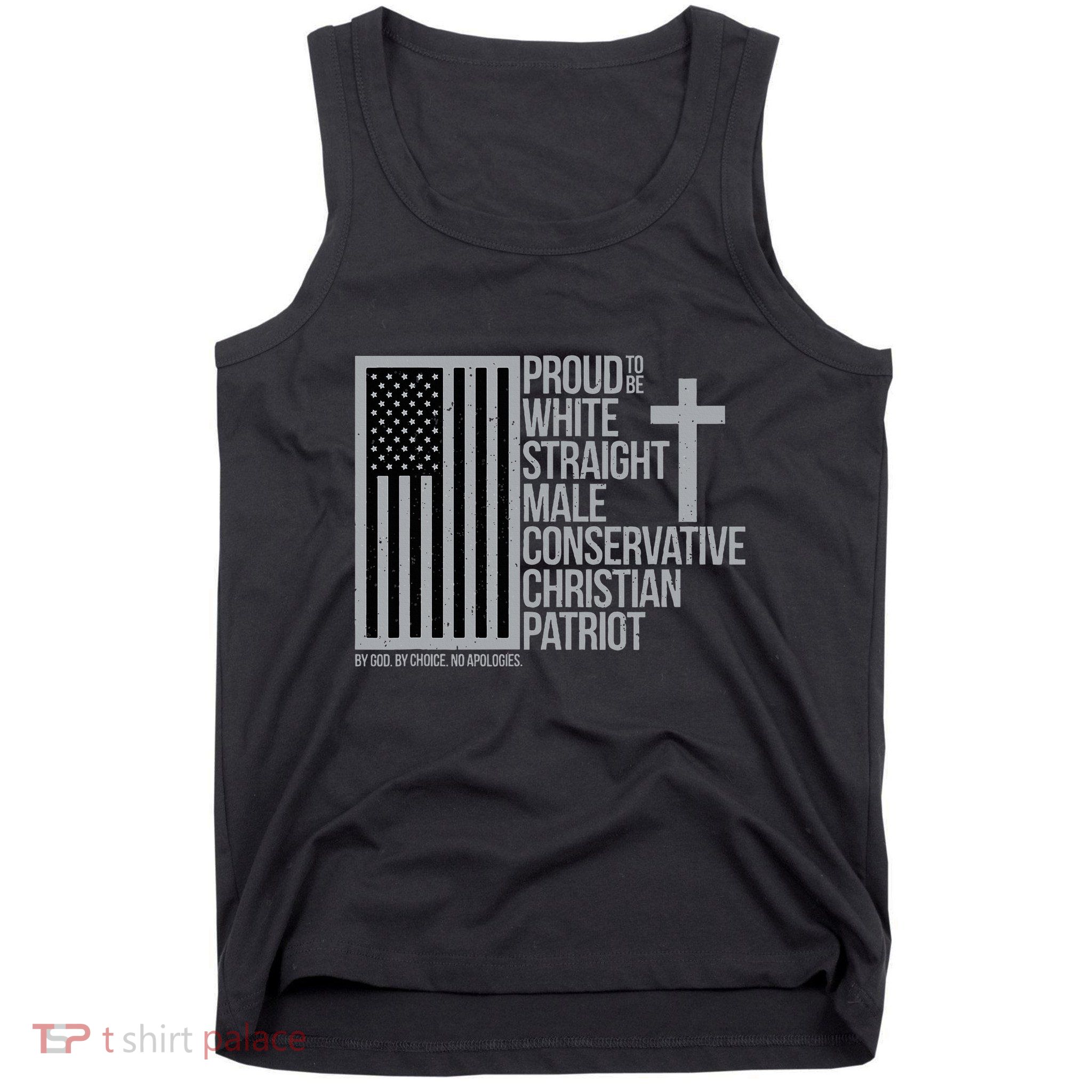 Proud Christian American Man Tank Top