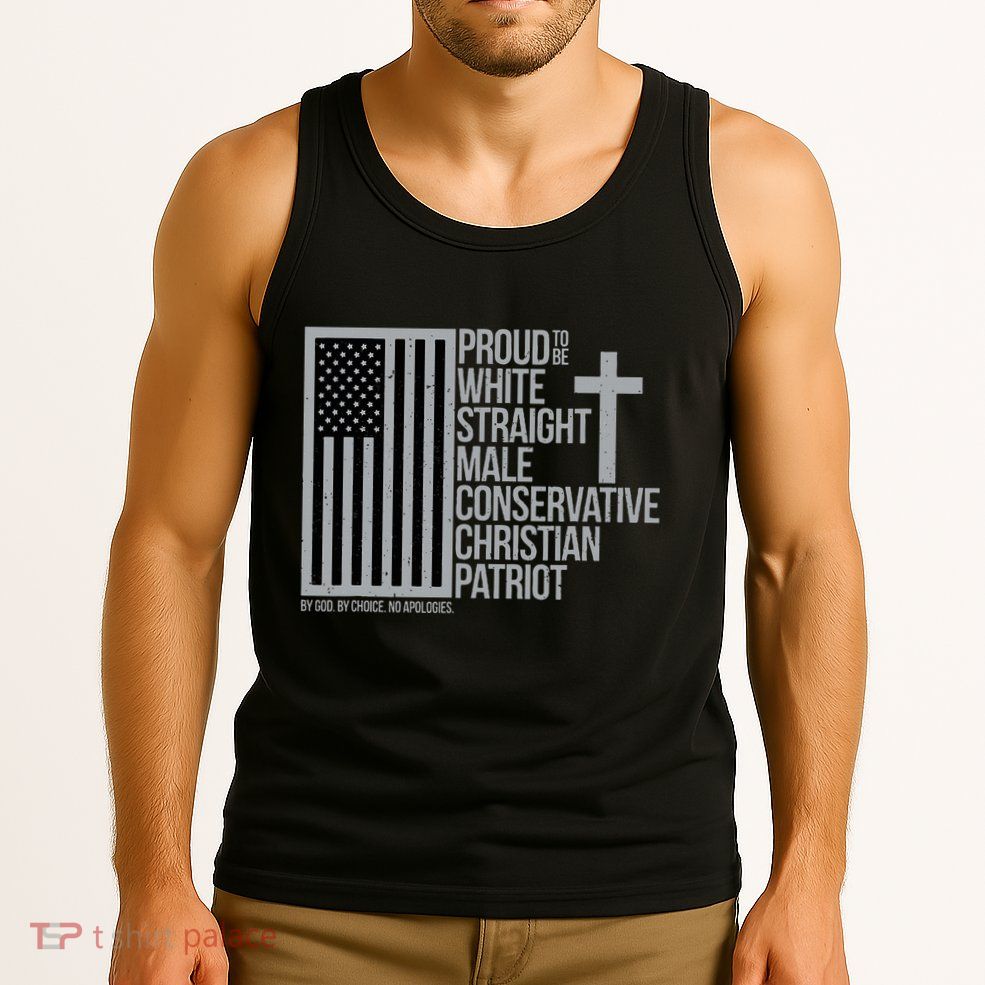 Proud Christian American Man Tank Top