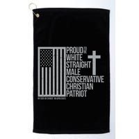 Proud Christian American Man Golf Towel