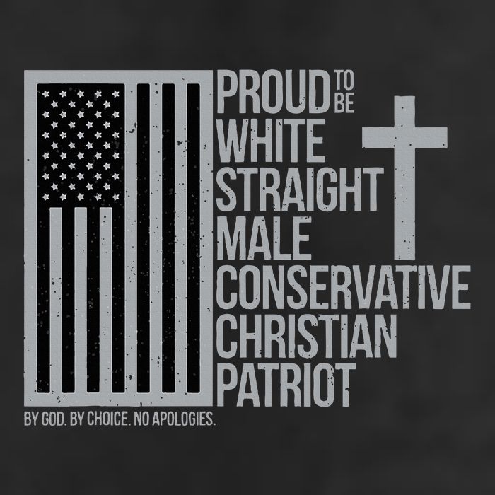Proud Christian American Man Golf Towel