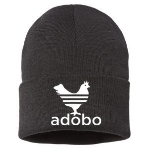 Philippine Chicken Adobo Filipino Best Cuisine Food Sustainable Knit Beanie