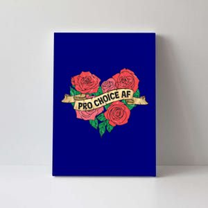 Pro Choice Af Roses Tattoo 'S Rights Radical Feminist Funny Gift Canvas