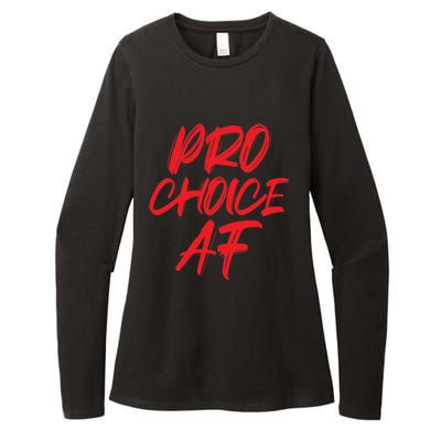 Pro Choice Af Save Roe V Wade Feminist Feminism Protest Gift Womens CVC Long Sleeve Shirt