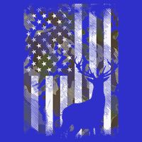 Patriotic Camo American Flag Deer Hunter Hunting Cute Gift Bag