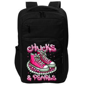 P.I.N.K Chucks And Pearls Women 2024 Impact Tech Backpack