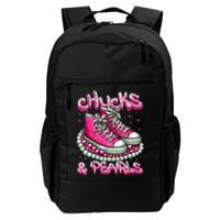 P.I.N.K Chucks And Pearls Women 2024 Daily Commute Backpack