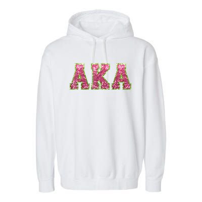 Pretty Cute Aka Funny Garment-Dyed Fleece Hoodie