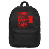 Puro Carne Asada Gorditoyguapo 16 in Basic Backpack