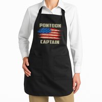Pontoon Captain American Flag Pontooning Pontoon Boating Apron