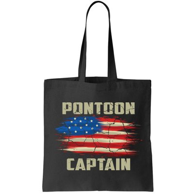 Pontoon Captain American Flag Pontooning Pontoon Boating Bag