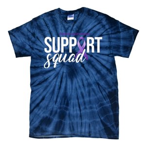 Pancreatic Cancer Awareness Support Squad Tie-Dye T-Shirt