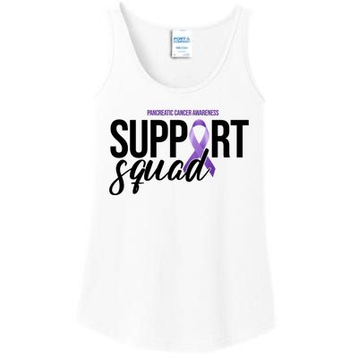 Pancreatic Cancer Awareness Support Squad Ladies Essential Tank