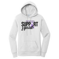 Pancreatic Cancer Awareness Support Squad Women's Pullover Hoodie