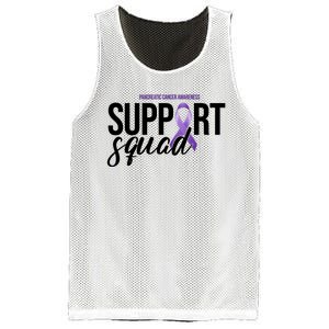 Pancreatic Cancer Awareness Support Squad Mesh Reversible Basketball Jersey Tank