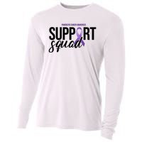 Pancreatic Cancer Awareness Support Squad Cooling Performance Long Sleeve Crew