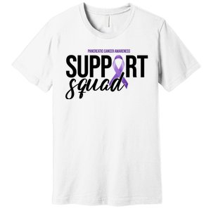 Pancreatic Cancer Awareness Support Squad Premium T-Shirt