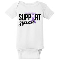 Pancreatic Cancer Awareness Support Squad Baby Bodysuit