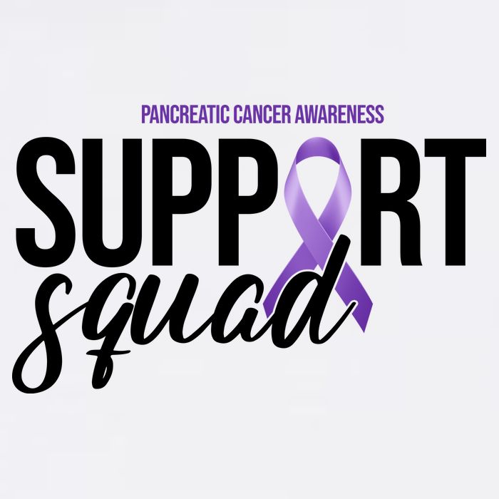 Pancreatic Cancer Awareness Support Squad Baby Bodysuit