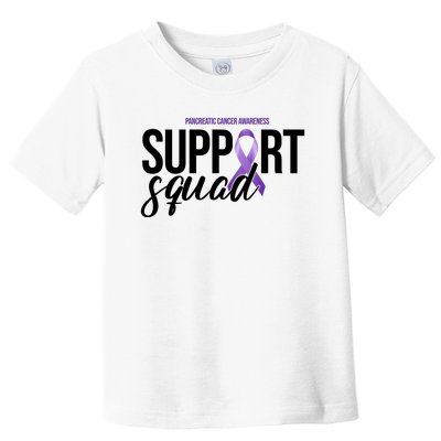 Pancreatic Cancer Awareness Support Squad Toddler T-Shirt