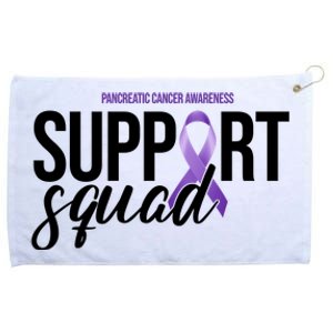 Pancreatic Cancer Awareness Support Squad Grommeted Golf Towel